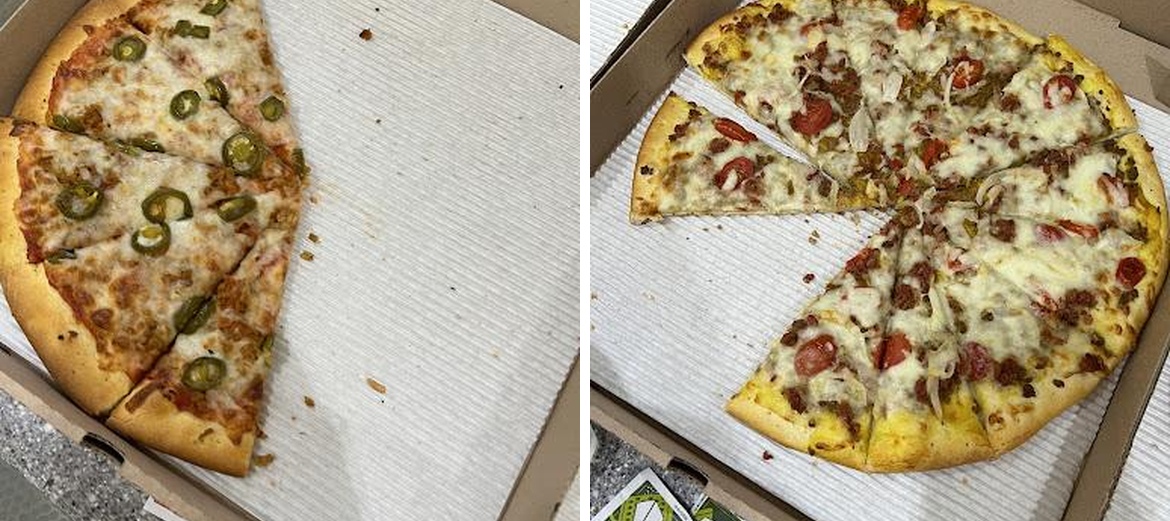 Pizza Marie Menu